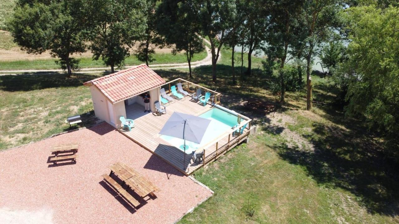 Maison De Campagne, Bord De Lac, Piscine, Billard 11 Per Plieux Экстерьер фото