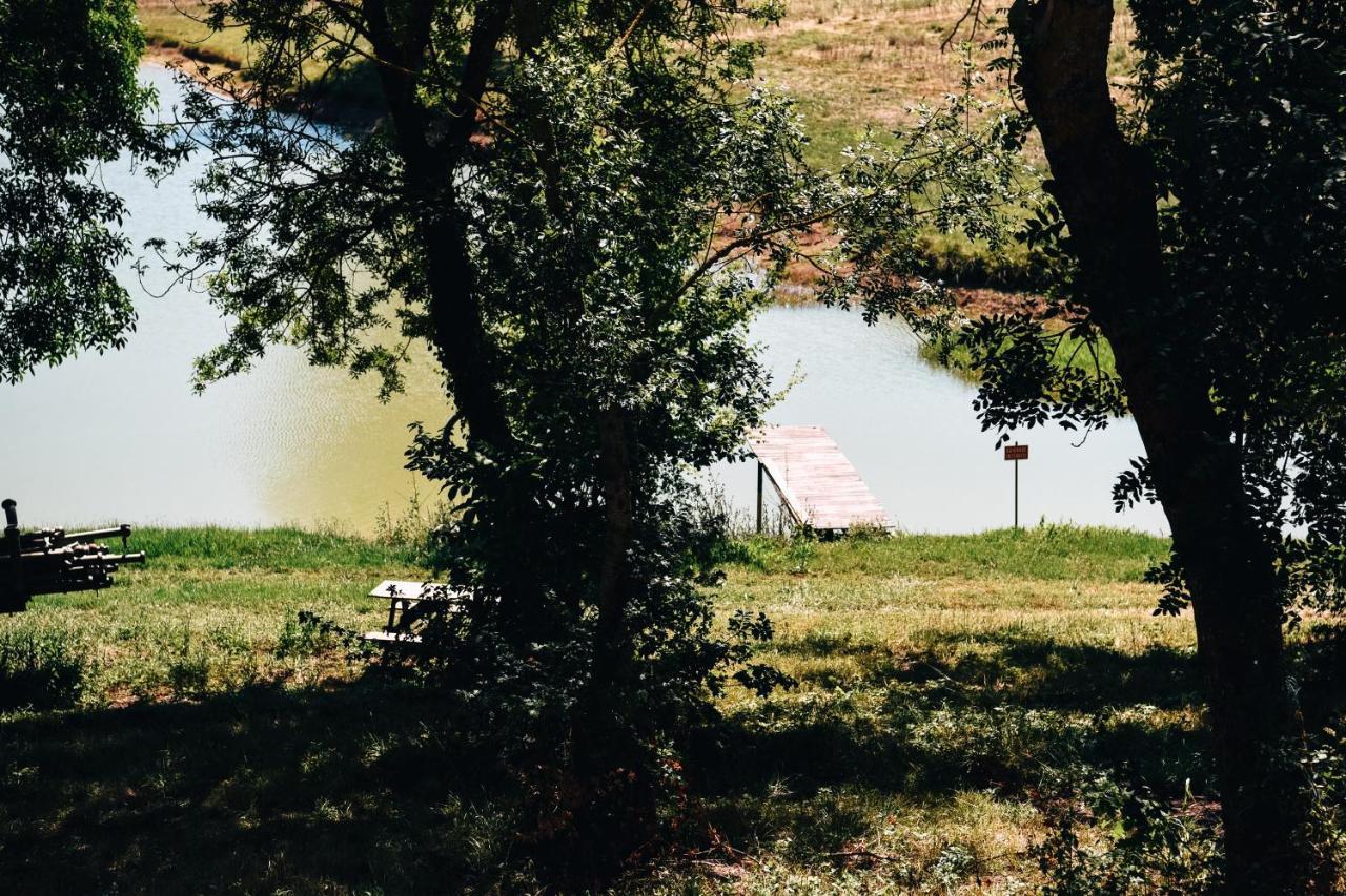 Maison De Campagne, Bord De Lac, Piscine, Billard 11 Per Plieux Экстерьер фото