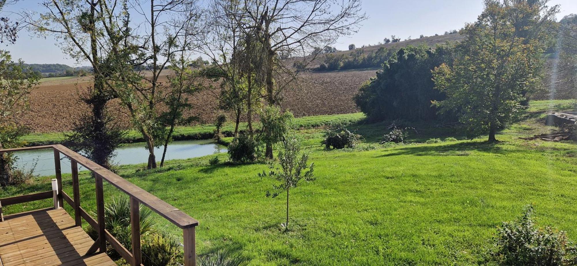 Maison De Campagne, Bord De Lac, Piscine, Billard 11 Per Plieux Экстерьер фото